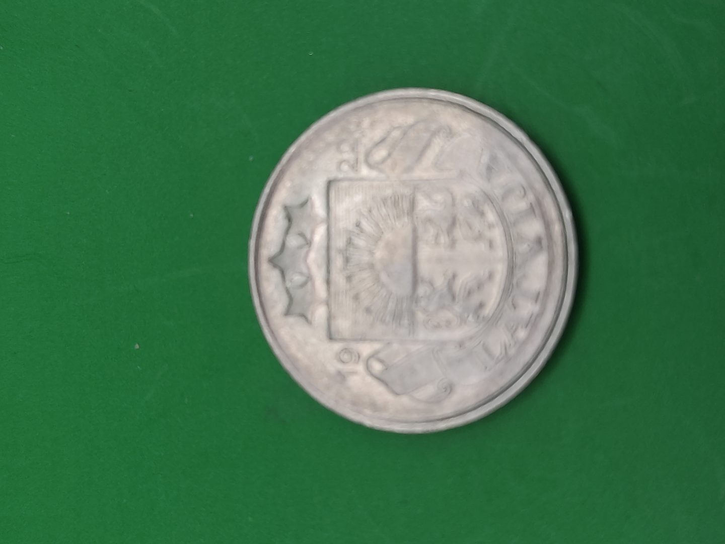 20 santīmi pirmā — Monētas, naudaszīmes Latvijā, foto 3